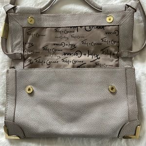 Foley & Corinna Leather crossbody 7 x 11 size